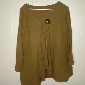 asian swing jacket with button